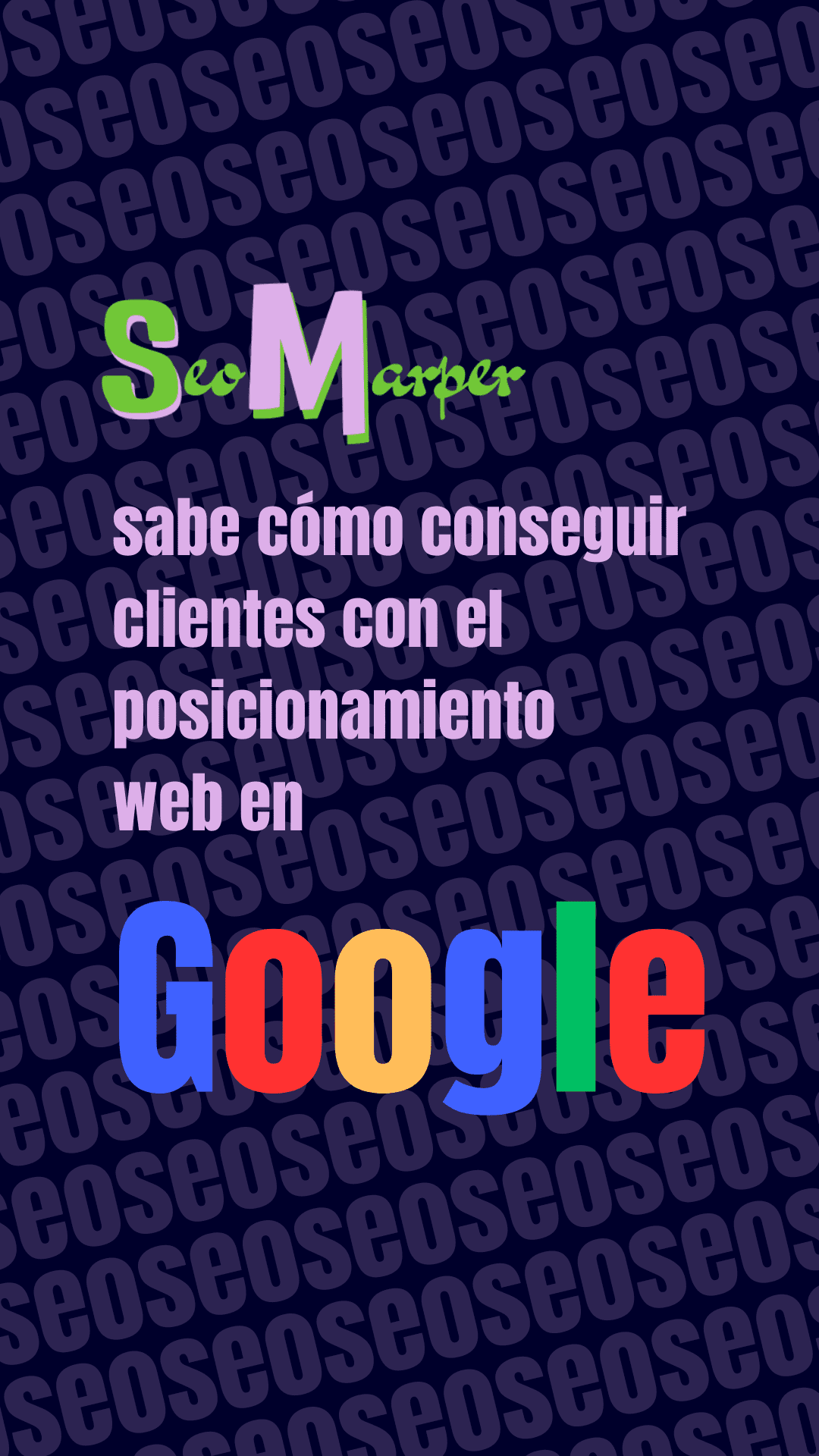 Caratula GUIA SeoMarper sabe como conseguir clientes con el posicionamiento web en Google